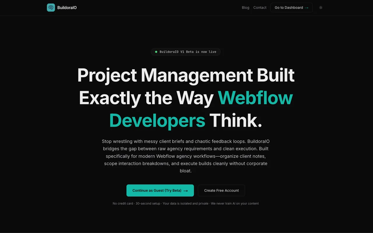BuildoraIO — project by Abdullah Shahzad