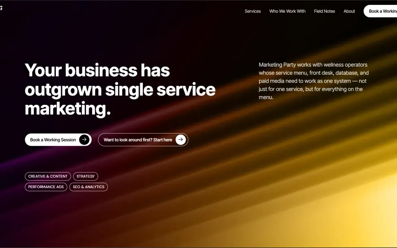 Marketing Party — project by Abdullah Shahzad